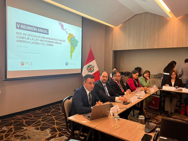 Read more about the article CGU participates in meeting of the Network of Agents to Combat Transnational Bribery in Latin America and the Caribbean