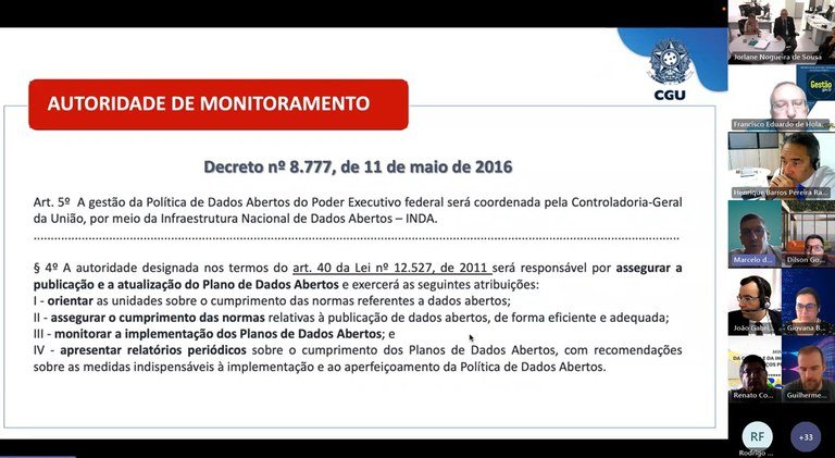 Read more about the article CGU guides ministries on implementing the Open Data Policy