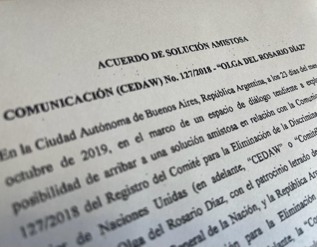 Read more about the article The United Nations congratulates Argentina for its comprehensive compliance with a friendly settlement agreement on gender violence