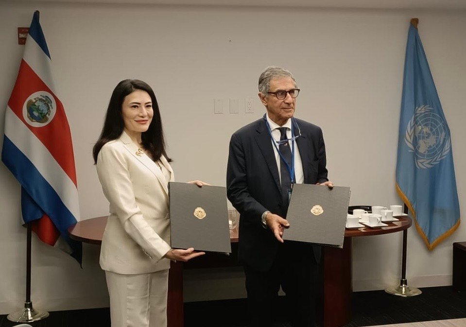 Read more about the article Memorandum of Understanding in the field of sustainable development signed in New York between Italy and Costa Rica