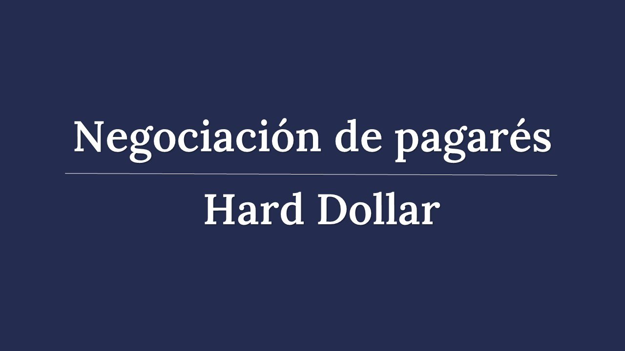 Read more about the article Successful Stock Market Negotiation of “Hard Dollar” Promissory Notes
