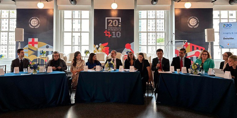 Read more about the article CGU Minister participates in B20 event on integrity in the private sector in New York