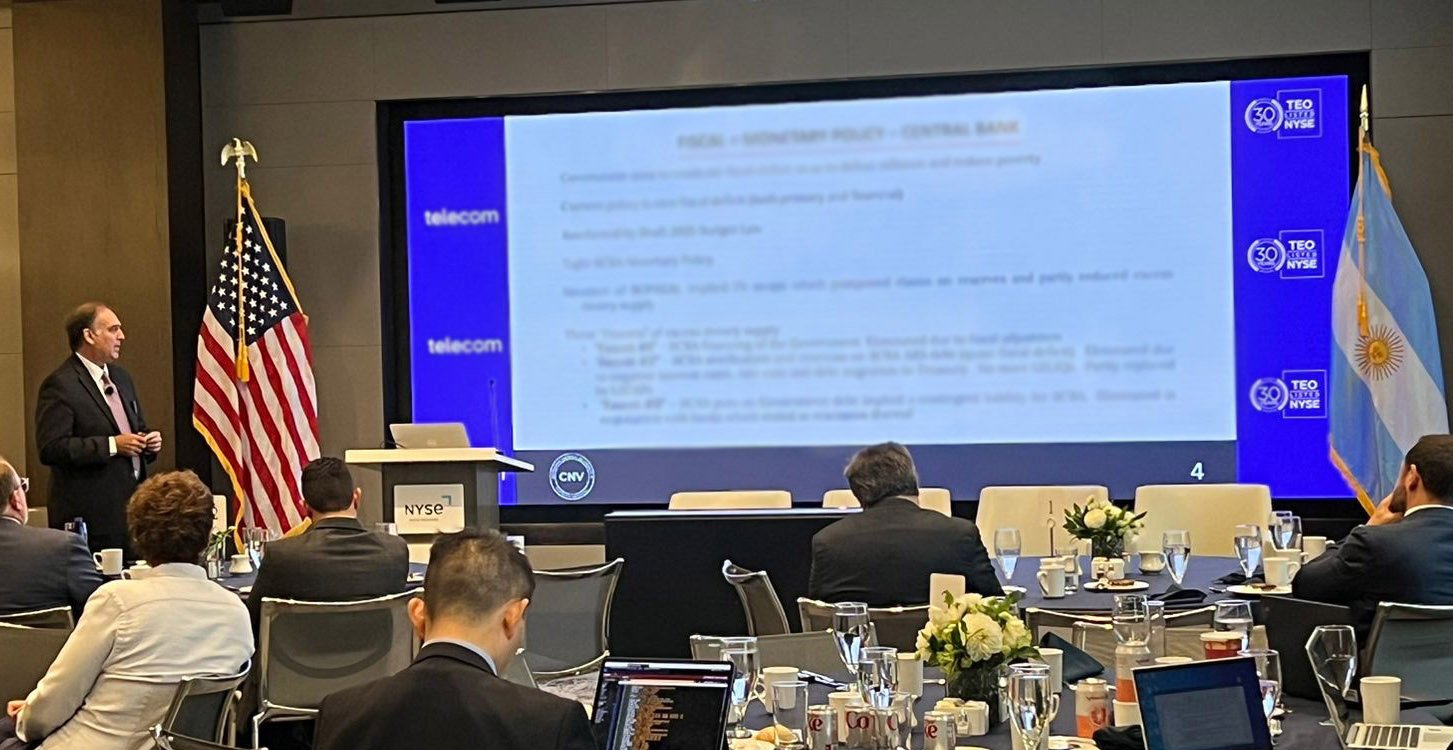 Read more about the article The president of the National Securities Commission (CNV) spoke to investors at the New York Stock Exchange