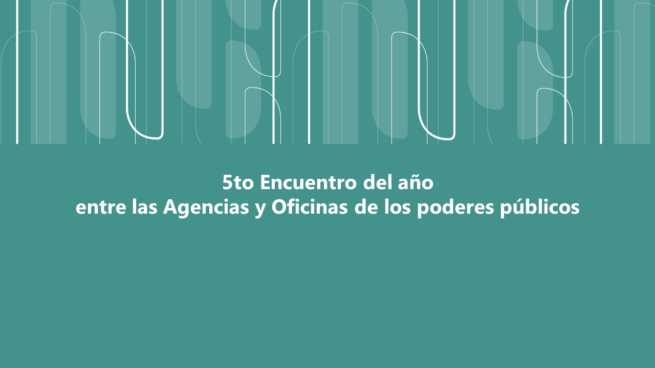 Read more about the article International Day for Access to Information and Transparency | Meeting between Agencies and Offices of the Public Authorities